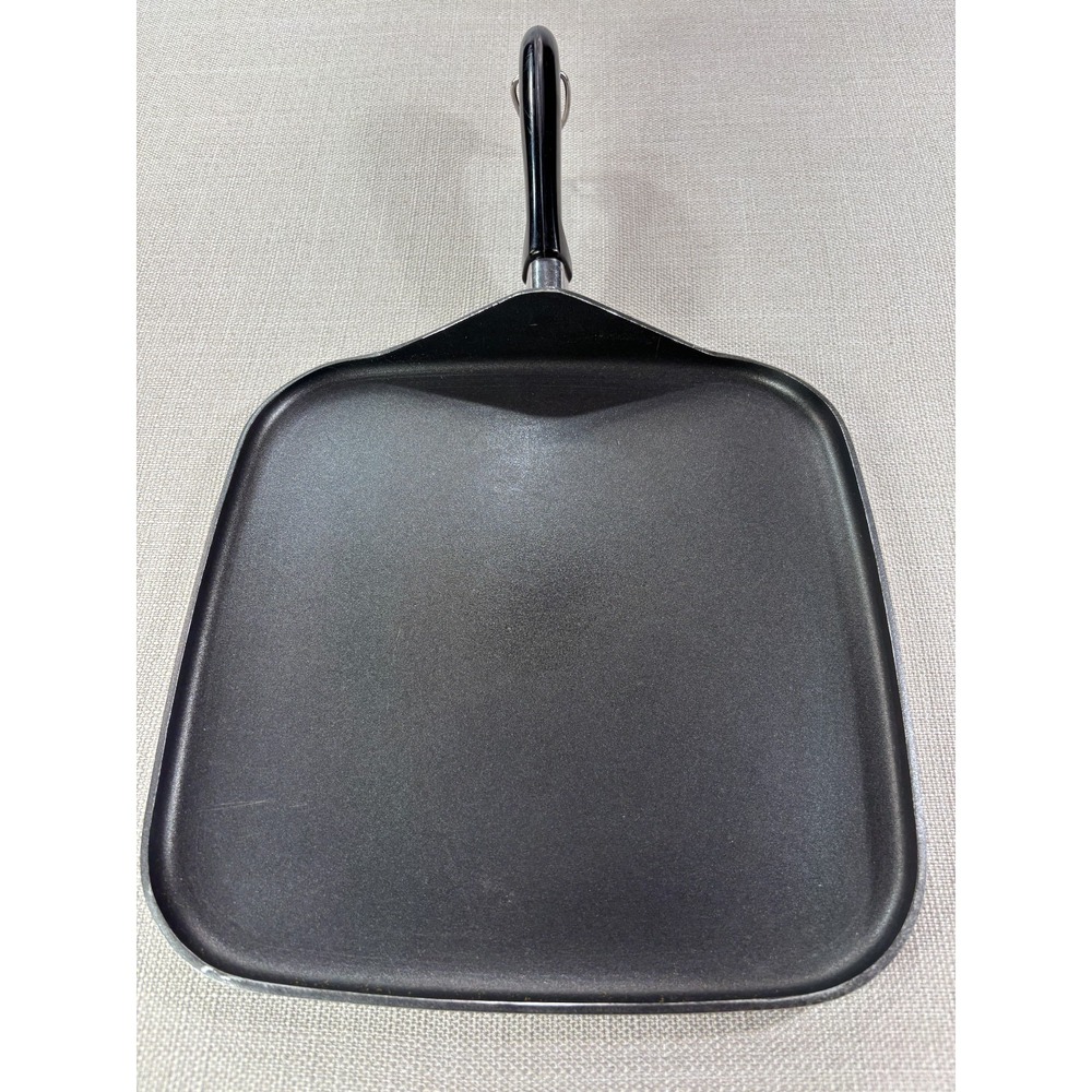 Vintage Revere Ware 10.5" Square Griddle Pan Nonstick Cookware